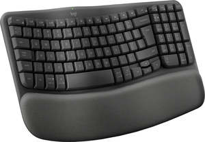 Logitech Wave Keys Wireless Ergonomic Keyboard Business