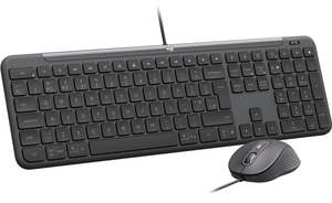 Keyboards: Logitech MK620 Signature Slim USB-C Wired Combo for Business