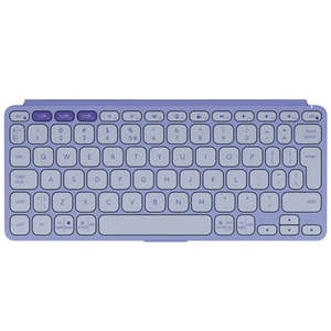 Keyboards: Logitech Keys-To-Go 2 Portable Wireless Keyboard Universal - LILAC