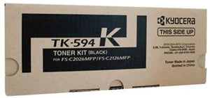 Kyocera Printer Accessories: Kyocera TK-594K Black Toner