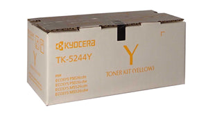 Kyocera Printer Accessories: Kyocera TK-5244Y Yellow Toner