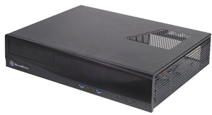 Cases Oem Pc: SilverStone ML03B Milo mATX Black HTPC Case