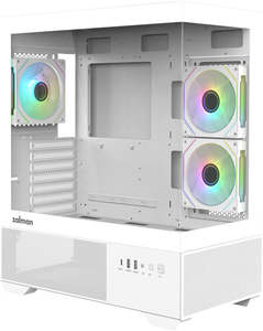 Cases Oem Pc: Zalman Chronix White ATX Mid Tower Case