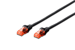 Cables Patch Network: Digitus UTP CAT6 Patch Lead - 10M Black