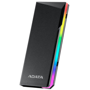 Drives Enclosures: ADATA EC700G M.2 USB3.2 Type-C External SSD Enclosure - RGB