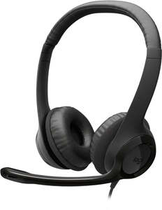 Headset Microphone: Logitech H390 USB-C Headset - BLACK
