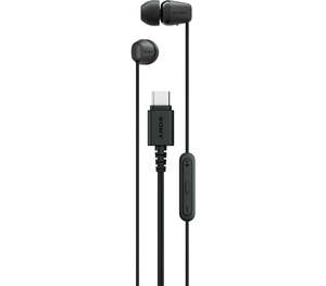 Sony IEREX15CB In-Ear USB-C Headphone Black