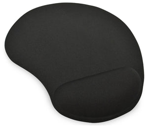 Mice: Ednet Mouse Pad with Gel Wrist Rest - Black