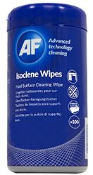 Cleaning: AF Isoclene Anti-Bacterial Office Wipes Tub - 100