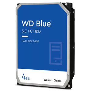 Drives Hdd 3 5: WD Blue 4TB SATA 3.5" 5400RPM 256MB HDD 2Yr Wty