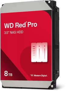 WD Red Pro 8TB SATA 3.5" 7200RPM 256MB NAS HDD 5Yr