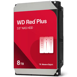 Drives Hdd 3 5: WD Red Plus 8TB SATA 3.5" Intellipower 256MB 5640RPM NAS HDD 3Yr Wty
