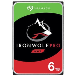 Drives Hdd 3 5: Seagate IronWolf Pro SATA 3.5" 7200RPM 256MB 6TB HDD 5Yr Wty