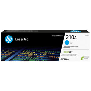 Printer Consumables: HP 210A Cyan Original LaserJet Toner Cartridge