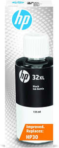 Printer Consumables: HP 32XL Black Ink Bottle 135ml