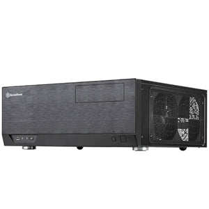 Cases Oem Pc: SilverStone GD09B-C Grandia ATX Black HTPC Case