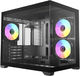 Raidmax i600 Plus MATX Mini-Tower Case Tempered Glass Black with ARGB