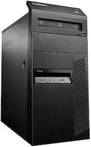 Desktop: Lenovo M93P Tower Ex Lease Desktop i7-4770 8GB RAM 500GB SSD Windows 10 Pro