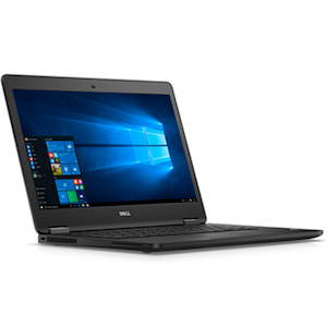 Dell Latitude E7470 Ex Lease Laptop i5-6200U 16GB RAM 256GB SSD 14" Webcam Win 10 Pro
