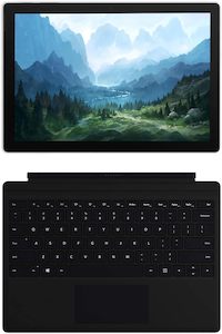 Microsoft Collection: Microsoft Surface Pro 5 Ex lease I5-7300U 2.60GHZ 8GB RAM 256GB SSD 12" Webcam Windows 11 Pro includes Keyboard