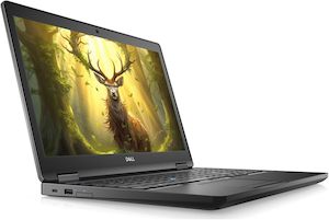 Dell: Dell Latitude 5591 Ex-Lease Laptop i7 8th Gen Turbo 4.30 GHZ 16GB RAM 512GB SSD Dedicated GPU 2GB MX130 15.6" Windows 11 Pro