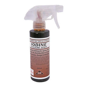 First Aid: Iodine tincture spray