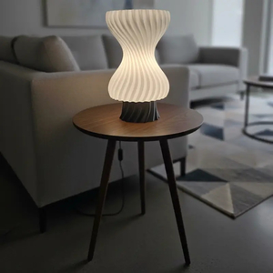 Products: Hourglass Architectural Table Lamp for Stylish Homes