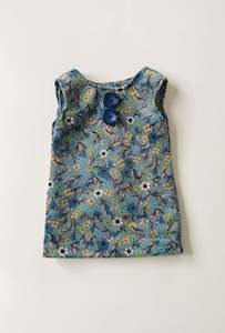 Clothing: Shift Dress - Floral Cord