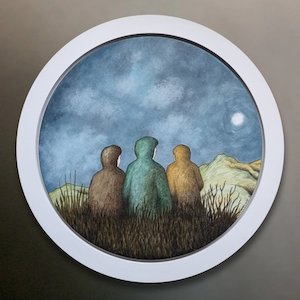 Products: Moon and Hills' - Pea Sea Art