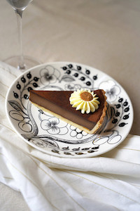 Products: Hazelnut & Chocolate Gianduja Tart PEBBLES BAKERY