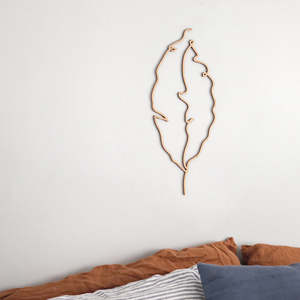 Single Line Leaves: Single Line Puriri