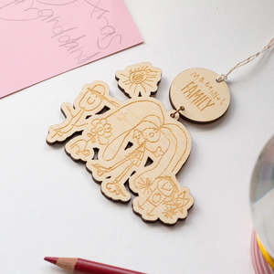 Family Keepsake: Kids Art Ornament