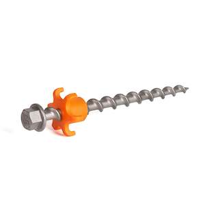 lock nut 2.0: Peg&Stop Heavy Duty screw peg (20 cm) • (P&S HD) • pack of 4
