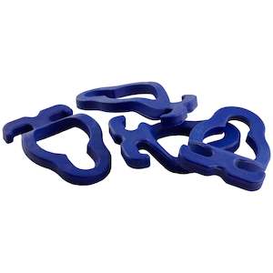 Add-on product: Hooks Long blue for Screw-in pegs L , LA & HP • Pack of 4 (PP14)