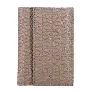 Wallets: 1442 Elefante Embossed Tri-Fold Wallet