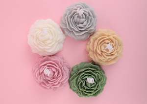 Candles: Peony Flower Candle