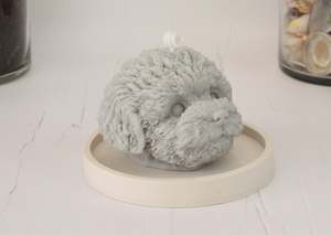 Creative Candles: Ruff Puppy Candle