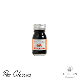J. Herbin Orange Indien 10ml Ink Bottle