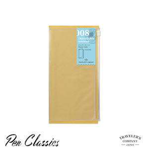 Traveler's Notebook Regular Accessory 008 - Zippered Pocket