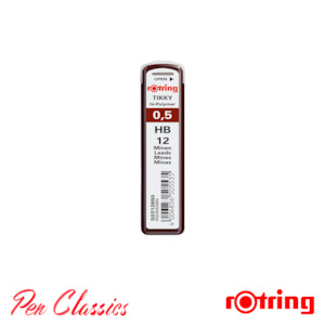 Rotring: rOtring Hi-Polymer 0.5mm HB Tikky Leads