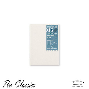 Traveler's Notebook Passport Refill 015 - Watercolour Paper Notebook