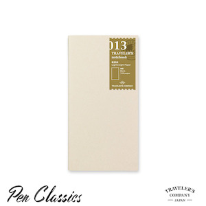 Traveler's Notebook Regular Refill 013 - Light Paper Notebook