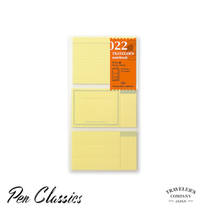 Traveler's Notebook Regular Accessory 022 - Sticky Notes