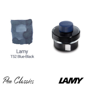 Lamy Bottled Inks: Lamy T52 Ink Bottle Blue-Black 50ml