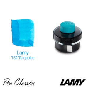 Lamy Bottled Inks: Lamy T52 Ink Bottle Turquoise 50ml