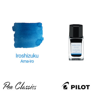 Pilot And Namiki Bottled Inks: Pilot Iroshizuku Ama-Iro (Sky Blue) 15ml Bottle