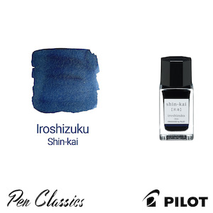 Pilot Iroshizuku Shin-Kai (Deep Sea) 15ml Bottle