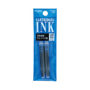 Platinum Ink Cartridges: Platinum Light Blue 2 Pack