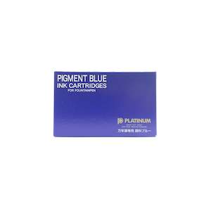 Platinum Ink Cartridges: Platinum Pigment Blue Ink Cartridge 10 Pack