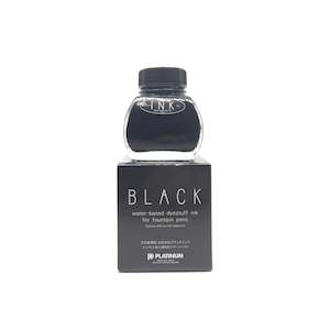 Platinum Bottled Ink: Platinum Dye Black 60ml